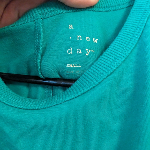 A New Day Emerald Green Skater Dress - Picture 3 of 4